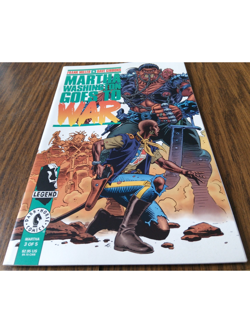 Martha Washington Goes To War #3 July 1994 Dark Horse Comics